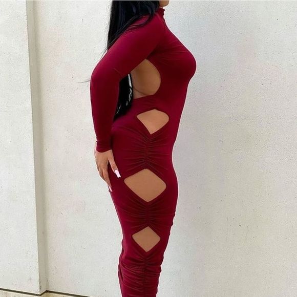 "Cut It Out Dress!" - Picture 3 of 3